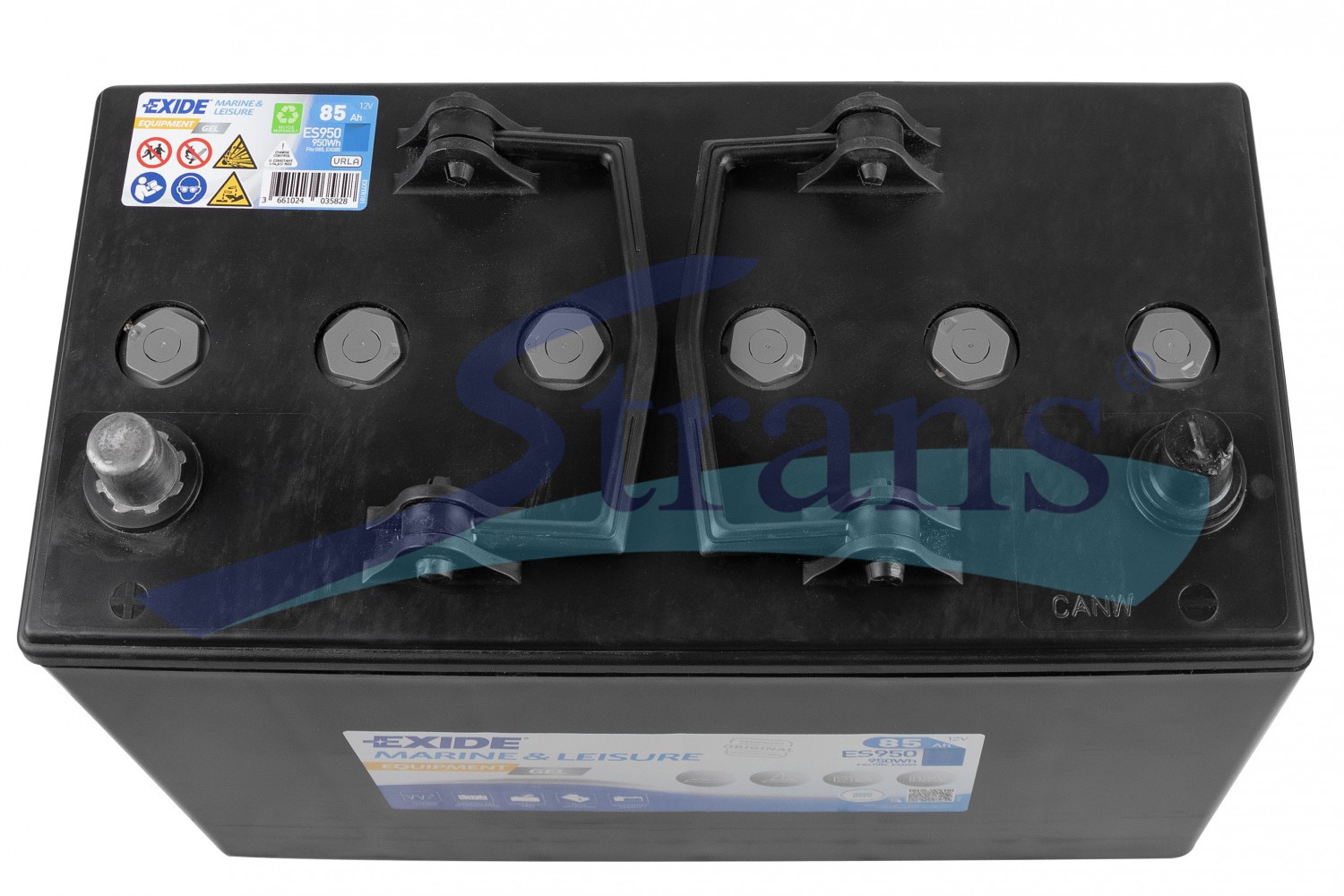 Акумулятор Exide Гелевий 12V 85Ah 450A Exide Gel L+ Scania Euro 6